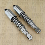 Amortisseurs arrière chromés : Honda CB400/4 CB 400 (1975-1979) - 317 mm