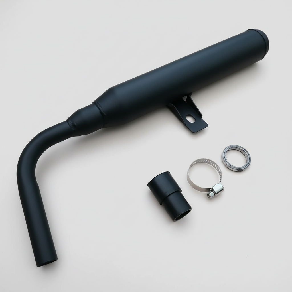 Silencieux Échappement PW50 En Acier Inoxydable – Compatible PW50 / Y-Zinger Aftermarket EX21 1981-2010