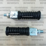 Universel 12mm Moto Arrière Pillion Repose-pieds Repose-pieds Repose-pieds Repose-pieds M12