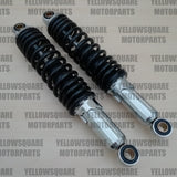 Black Rear Shock Absorbers Suzuki GP125 GP 125 (1978-1984)