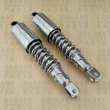 Amortisseurs arrière chromés : Honda CB200 CB200 (1976-1979)