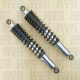 Amortisseurs arrière noirs : Suzuki TS125 TS 125 (1973-1982) - Usage intensif