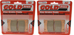 Jeu de plaquettes de frein avant Goldfren AD : Suzuki GSXR400 GSX-R 400 (1984-1985)