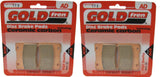 Jeu de plaquettes de frein avant Goldfren AD : Suzuki GSXR400 GSX-R 400 (1984-1985)