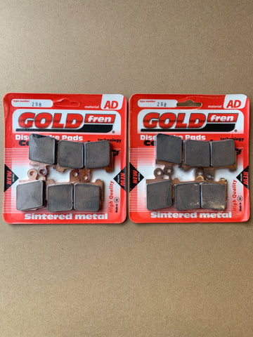 Jeu de plaquettes de frein avant Goldfren AD : Honda VFR1200 VFR 1200 (2010-2013)