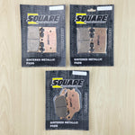 Jeu de plaquettes de frein avant et arrière en métal fritté Suzuki GSF650 GSF 650 (2007-2016)