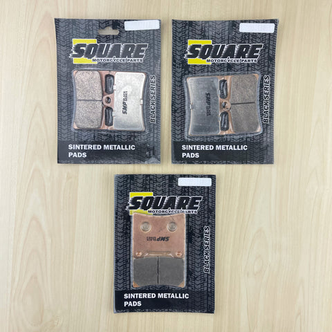 Jeu de plaquettes de frein avant et arrière en métal fritté : Yamaha BT110 BT 1100 (2002-2006)