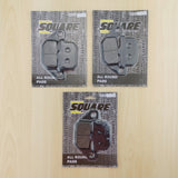 Jeu de plaquettes de frein avant et arrière : Kawasaki GPZ1100 GPZ 1100 (1983-1985)