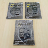 Jeu de plaquettes de frein avant et arrière : Kawasaki ZN700 ZN 700 (1984-1985)