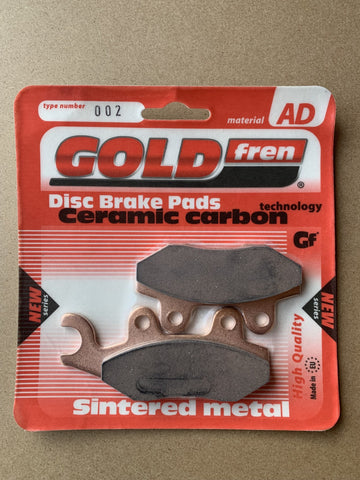 Plaquettes de frein avant Goldfren AD : Suzuki DR250 DR 250 (1990-1995)