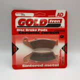 Plaquettes de frein avant Goldfren AD : Honda CR125 CR 125 (1987-1994)