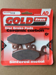 Plaquettes de frein avant Goldfren AD : Kawasaki Ninja 300 (2013-2014)