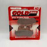 Plaquettes de frein avant Goldfren AD : Honda VF750 VF 750 (1987-1988)