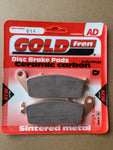 Plaquettes de frein avant Goldfren AD : Honda SH125 SH 125 (2014-2019)