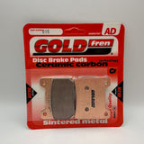 Plaquettes de frein avant Goldfren AD : Yamaha SRX400 SRX 400 (1985-1987)