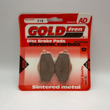 Plaquettes de frein avant Goldfren AD : Yamaha XT225 XT 225 (1989-2000)