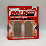 Plaquettes de frein Goldfren AD : AD028 ≈ FA160 / VD251 / FDB666 / SBS645