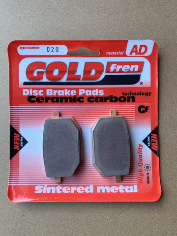 Plaquettes de frein avant Goldfren AD : Yamaha XT600 XT 600 (1983-1990)