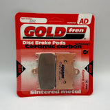 Plaquettes de frein avant Goldfren AD : Suzuki GSX250 GSX 250 (1989-1990)