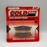 Plaquettes de frein avant Goldfren AD : Yamaha YZ85 YZ 85 (2002-2014)