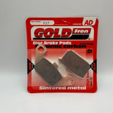 Plaquettes de frein Goldfren AD : AD037 ≈ FA085 / VD426 / FDB339 / SBS557