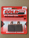 Plaquettes de frein arrière Goldfren AD : Yamaha SZR660 SZR 660 (1995-1997)