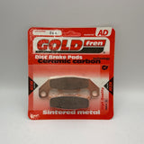 Plaquettes de frein Goldfren AD : AD044 ≈ FA141 / VD430 / FDB508 / SBS615
