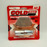 Plaquettes de frein Goldfren AD : AD056 ≈ FA139 / VD957 / FDB521 / SBS669