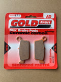 Plaquettes de frein arrière Goldfren AD : Honda NSR75 NSR 75 (1992-2000)