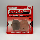 Plaquettes de frein Goldfren AD : AD079 ≈ FA030 / FA031 / VD112/3 / FDB182 / SBS517