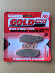 Plaquettes de frein avant Goldfren AD : Yamaha XC125 XC 125 (2004-2011)