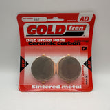 Plaquettes de frein Goldfren AD : AD097 ≈ FA198 / SBS699