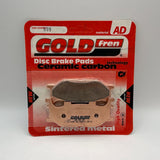 Plaquettes de frein Goldfren AD : AD099 ≈ FA199 / VD260 / FDB2003 / SBS691