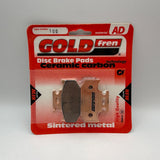 Plaquettes de frein Goldfren AD : AD100 ≈ FA152/2 / VD432/2 / SBS648