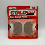 Plaquettes de frein Goldfren AD : AD111 ≈ FA238