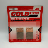 Plaquettes de frein Goldfren AD : AD120 ≈ FA099 / VD932 / FDB436 / SBS595