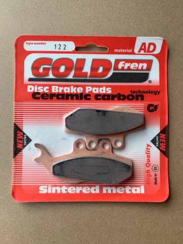Plaquettes de frein avant Goldfren AD : Yamaha TZR50 TZR 50 (2003-2012)