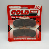 Plaquettes de frein Goldfren AD : AD123 ≈ FA183 / / SBS677