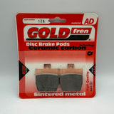 Plaquettes de frein Goldfren AD : AD128 ≈ FA268 / VD960 / FDB2062 / SBS731