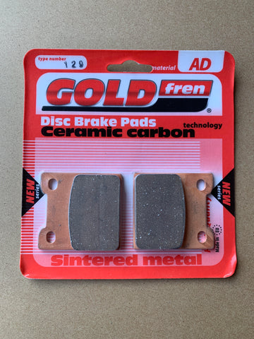 Plaquettes de frein arrière Goldfren AD : Suzuki RF900 RF 900 (1994-1995)
