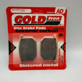 Plaquettes de frein Goldfren AD : AD138 ≈ FA065 / VD324 / FDB217 / SBS534