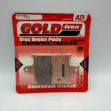 Plaquettes de frein Goldfren AD : AD148 ≈ FA254 / VD436 / FDB2111 / SBS715 / SBS765