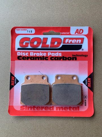 Plaquettes de frein arrière Goldfren AD : Honda CB450 CB 450 (1989-1992)