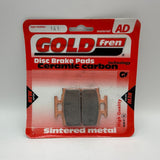Plaquettes de frein Goldfren AD : AD161 ≈ FA151 / VD150
