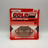 Plaquettes de frein Goldfren AD : AD162 ≈ FA159 / VD940 / FDB2055 / SBS642