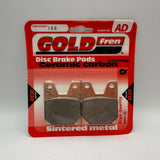 Plaquettes de frein Goldfren AD : AD169 ≈ FA267 / SBS733