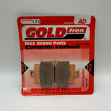 Plaquettes de frein Goldfren AD : AD170 ≈ FA301 / VD976 / SBS748