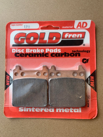 Plaquettes de frein arrière Goldfren AD : Honda CB750 CB 750 (1975-1976)