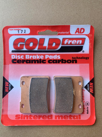 Plaquettes de frein avant Goldfren AD : Suzuki RG250 RG 250 (1984)