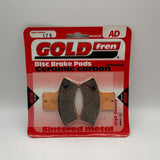 Plaquettes de frein Goldfren AD : AD179 ≈ FA270 / VD963 / FDB2121 / SBS755